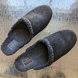 Women's Black Croc Clog